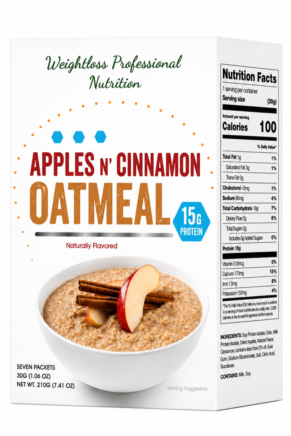 Apples N’ Cinnamon Oatmeal