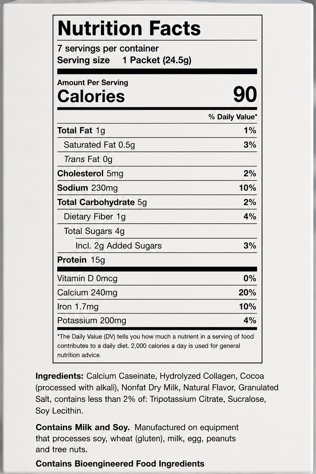 Chocolate Drink Mix