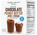 Chocolate Peanut Butter Shake or Pudding