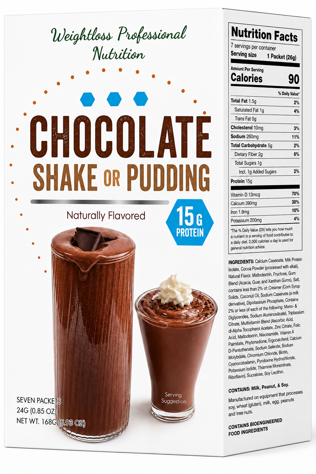 Chocolate Shake or Pudding