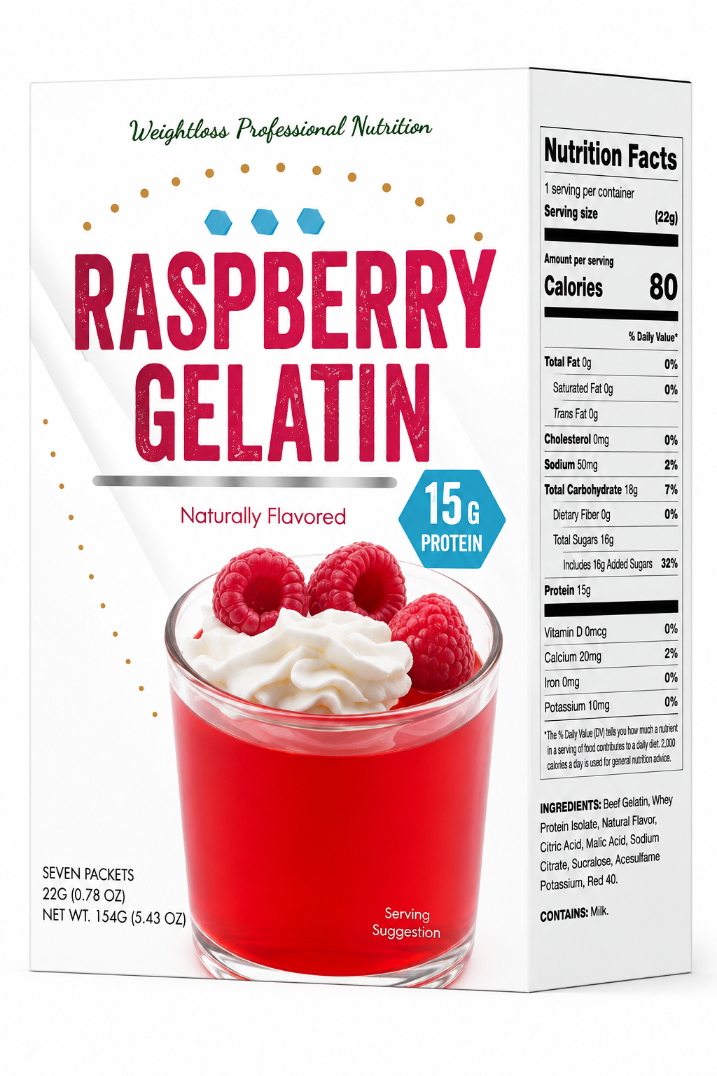 Raspberry Gelatin